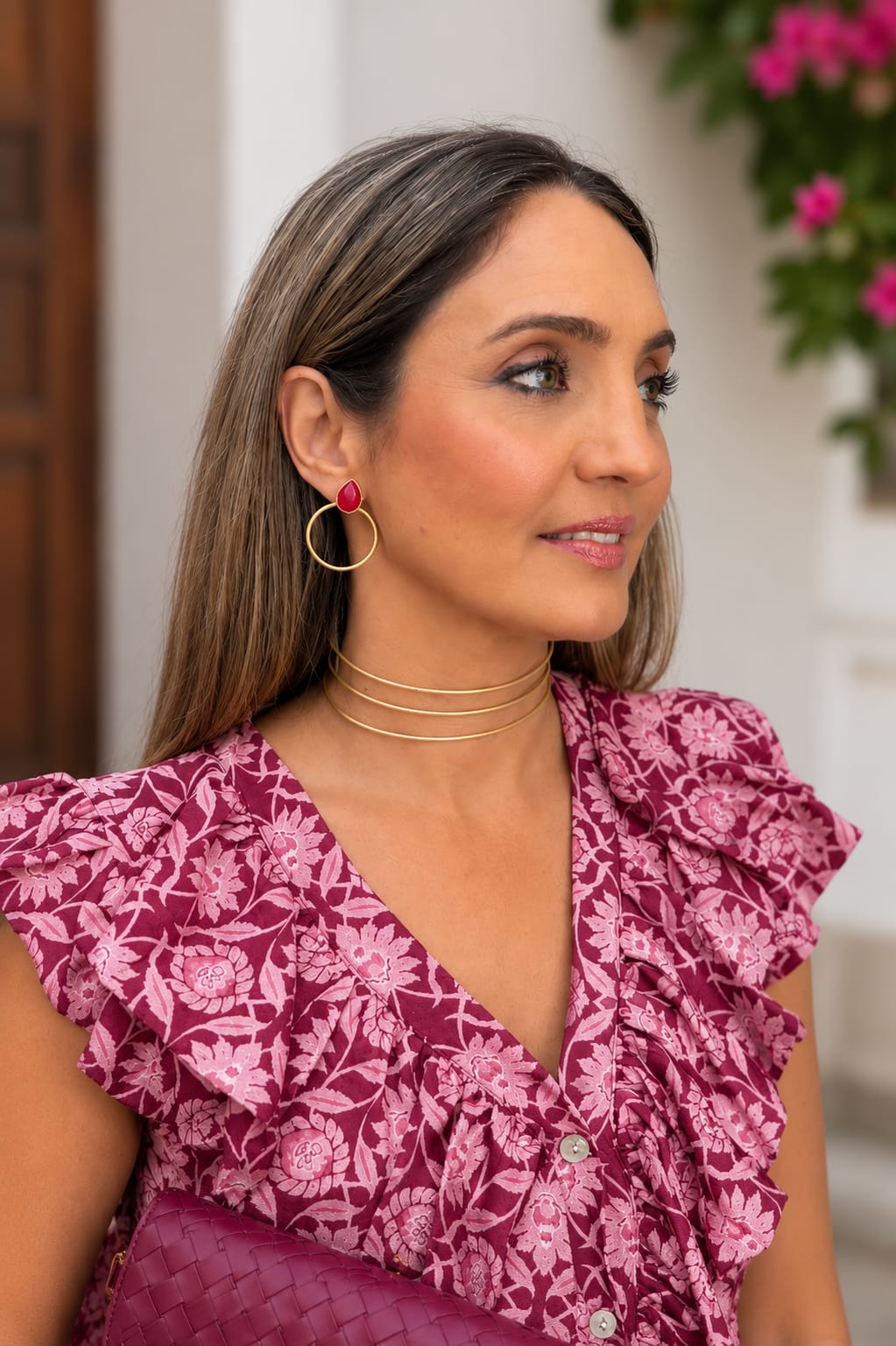 Pendientes Aro Jazmín
