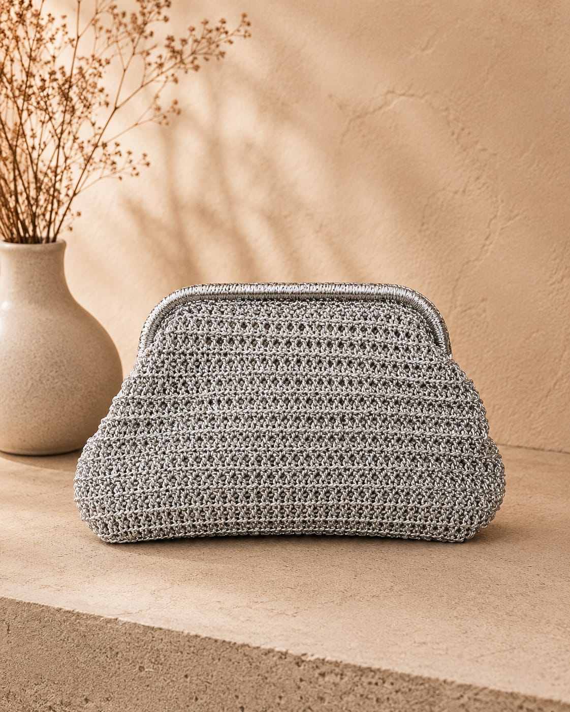 Bolso Argenta Plateado