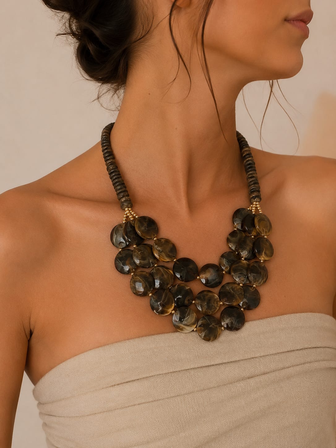 Collar Kalea Marrón