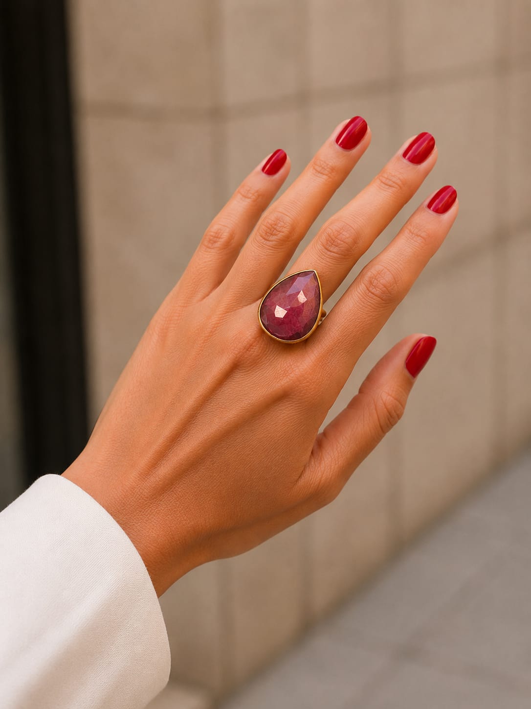 Anillo Kemal Rubí