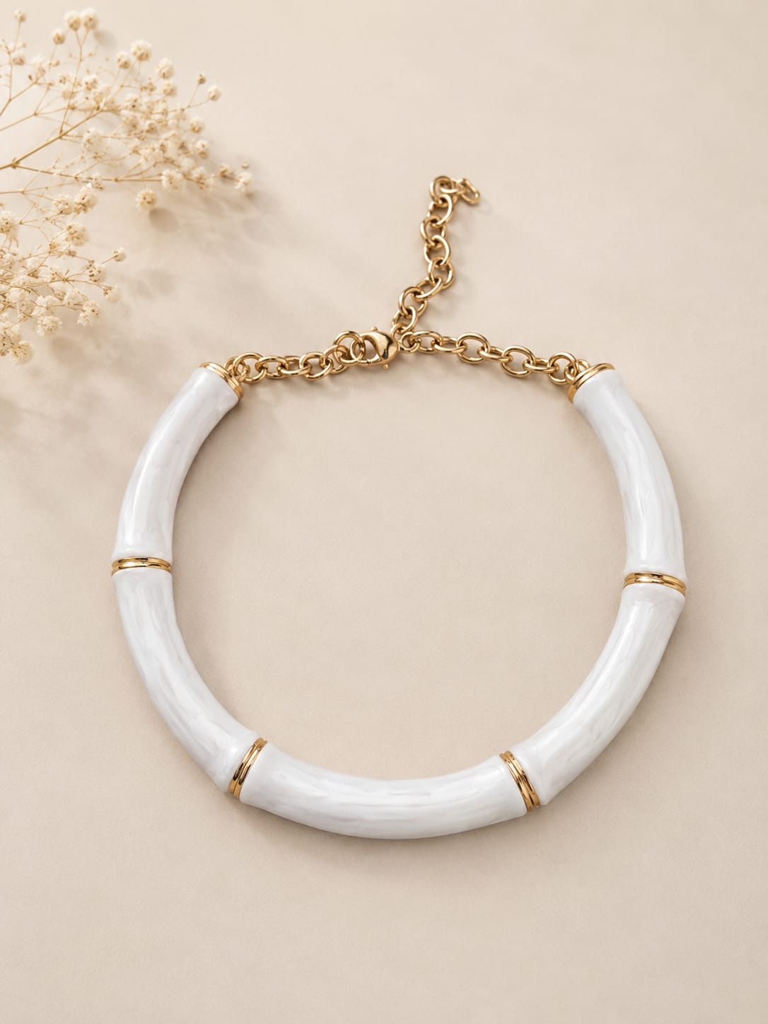 Chocker Doré Marfil