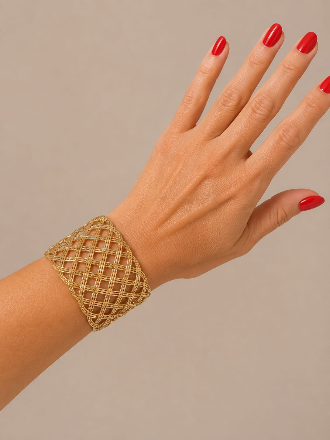 Brazalete Trenza Doree