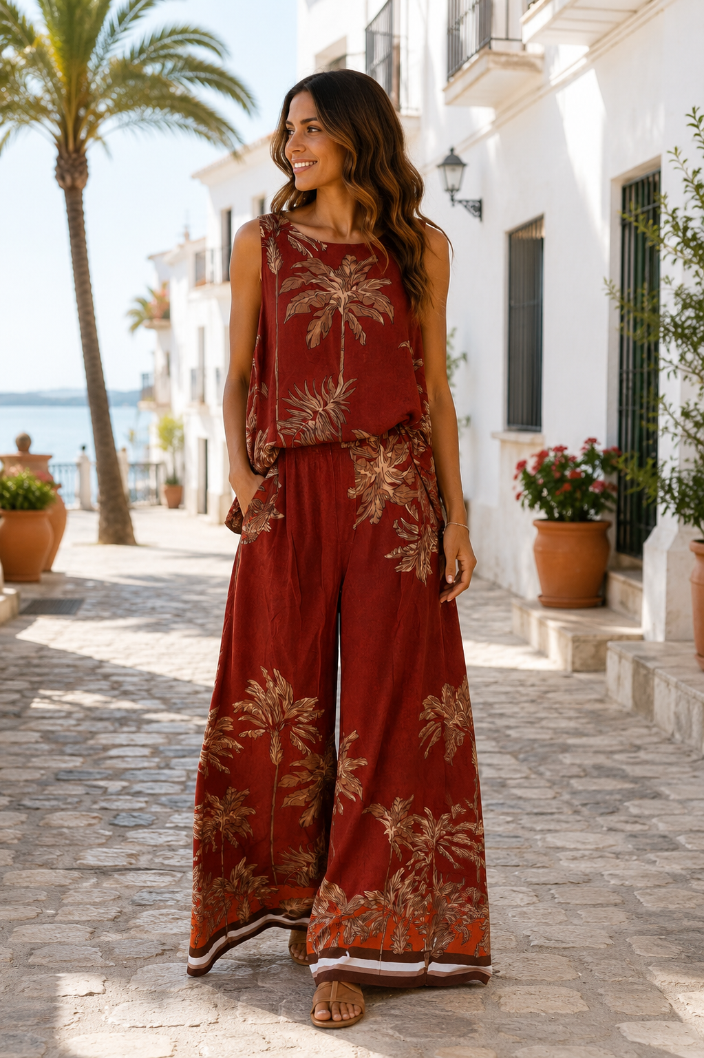 Conjunto Zahara Terracota