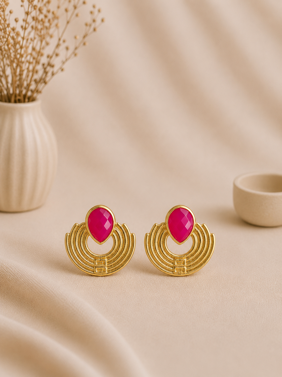 Pendientes Zuleika Malva
