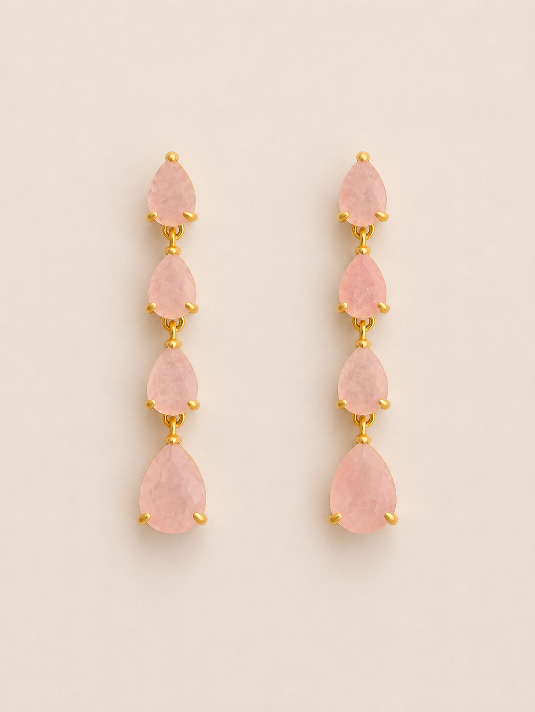 Pendientes Zafira Rosa Claro
