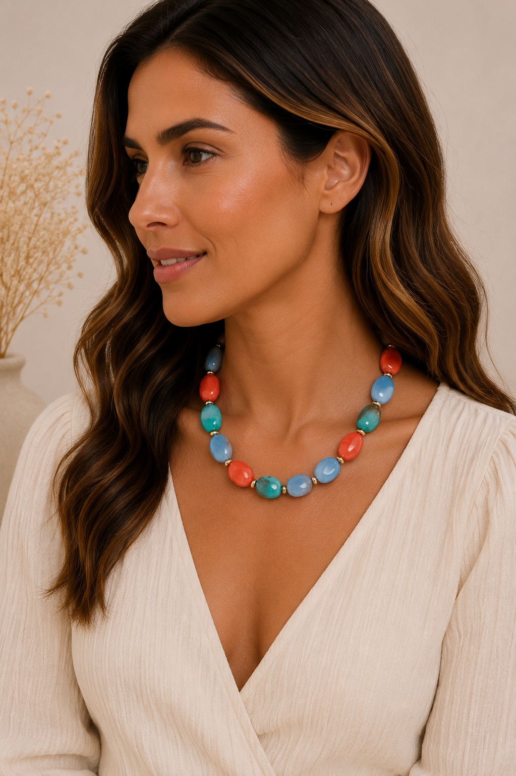 Collar Coralina.