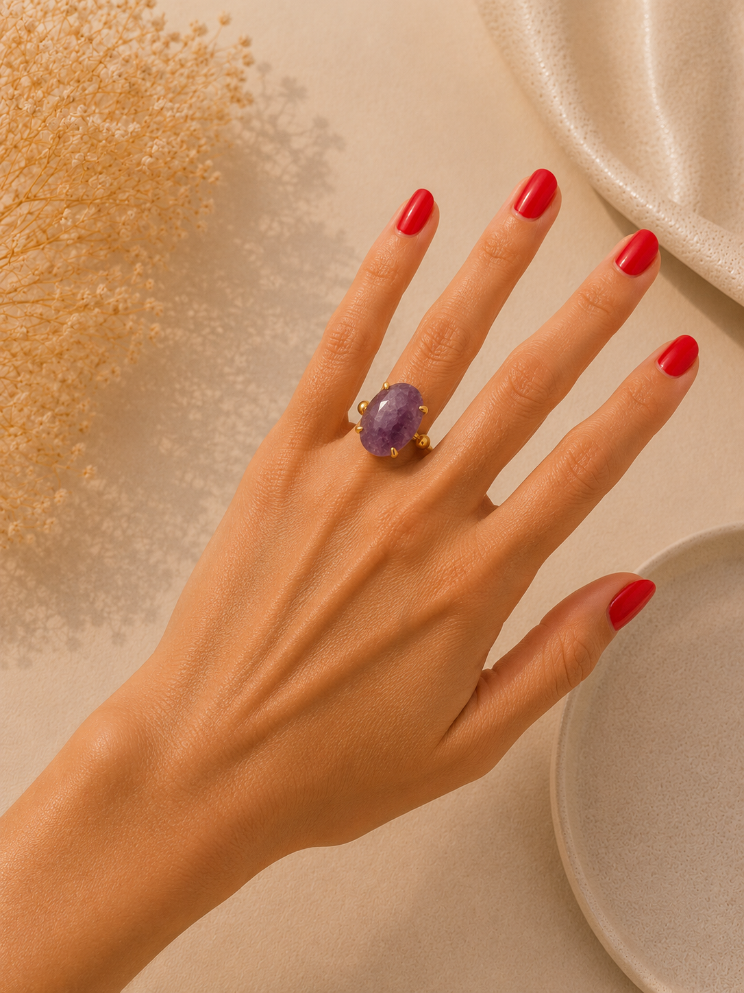 Anillo Amatista Imperial.