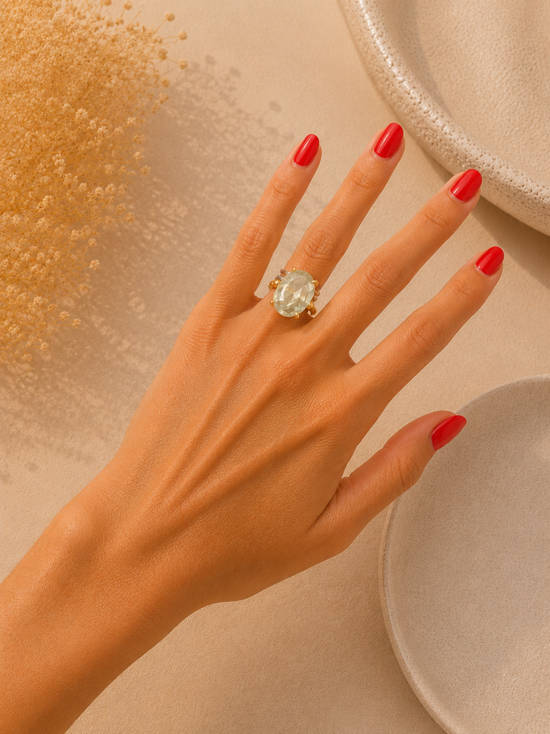 Anillo Cristal de Luna