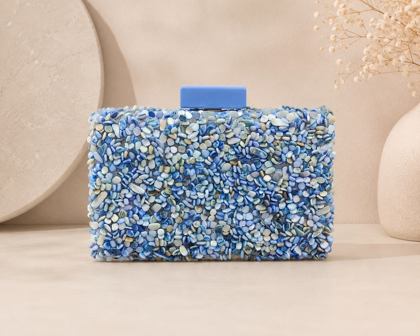 Clutch Brisa Celeste.