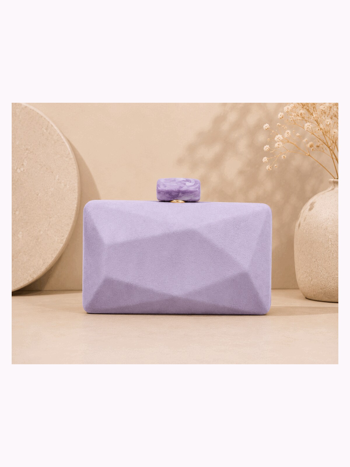 Clutch Lavanda Imperial.