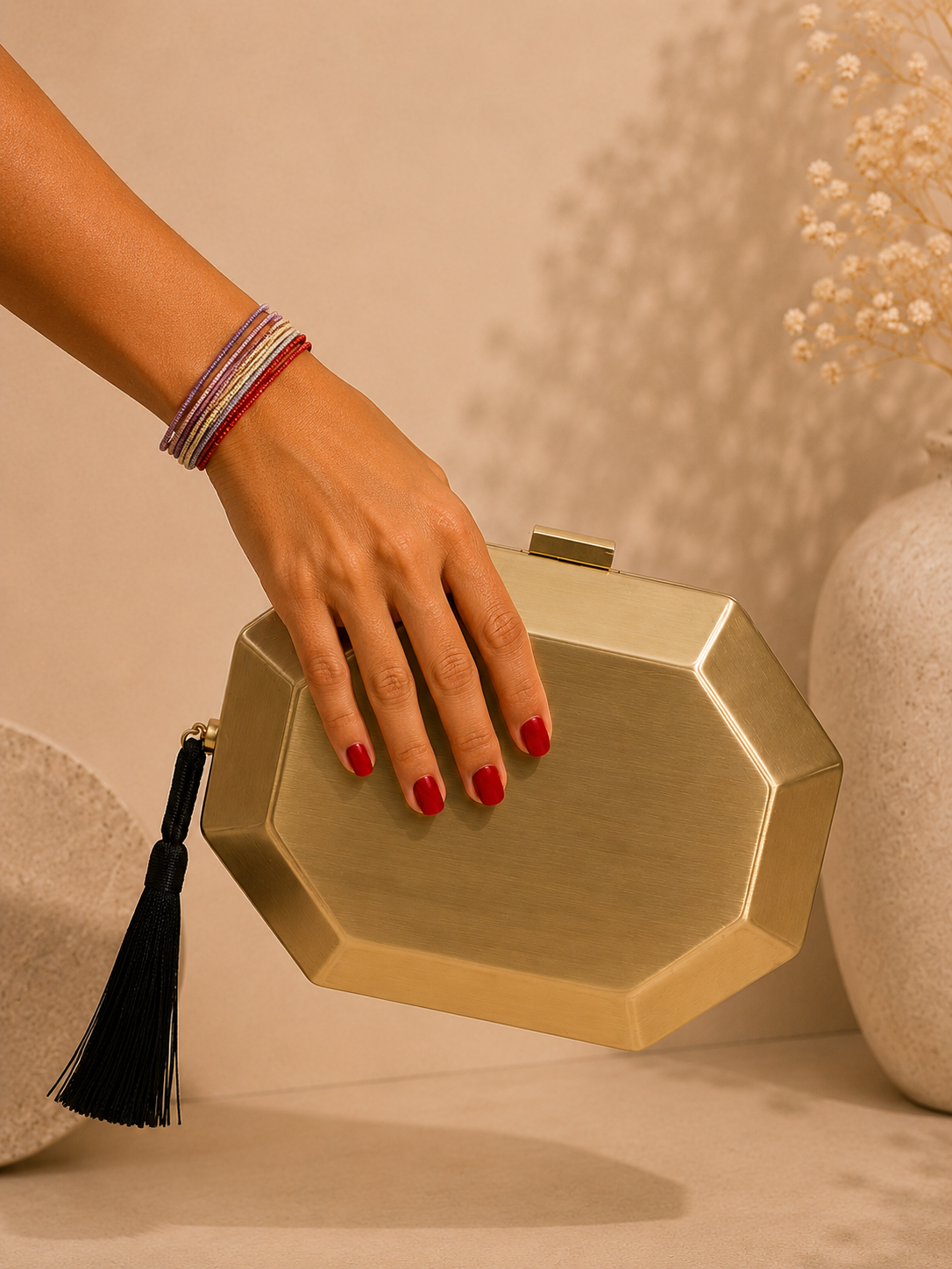 Clutch Doré Élite.