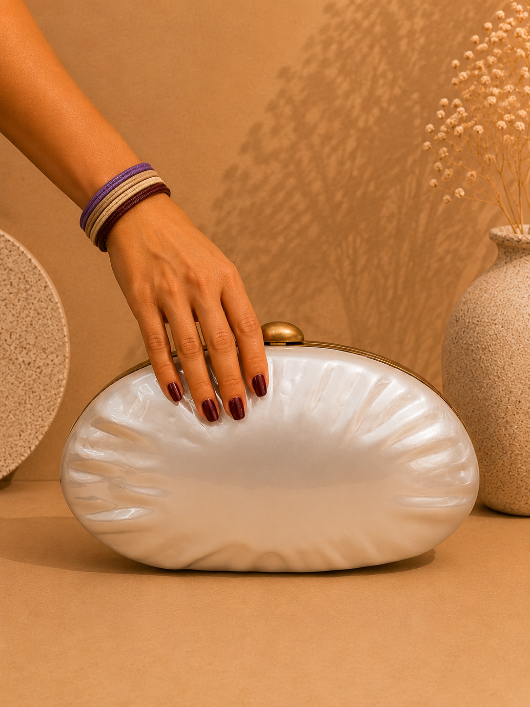 Bolso Perla de Nácar.
