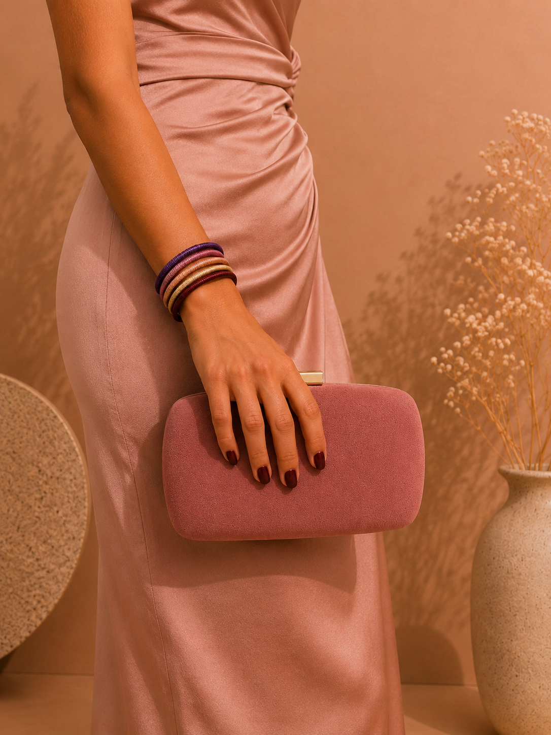 Bolso Valentina Blush.