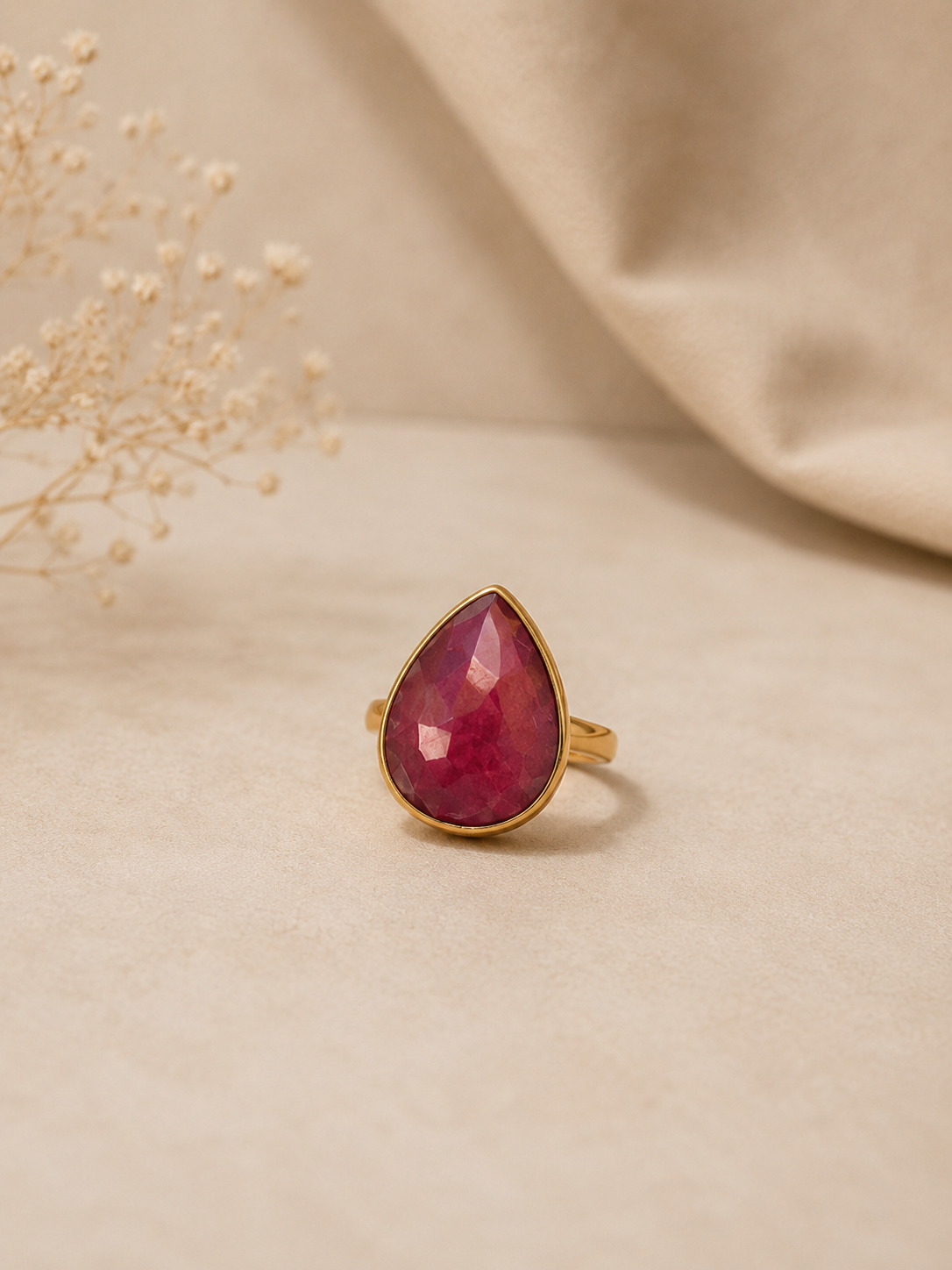 Anillo Kemal Rubí