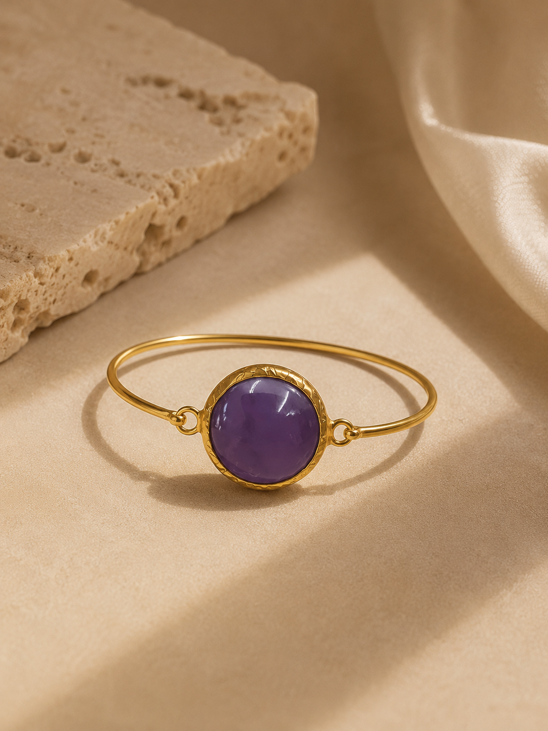 Brazalete Amatista Aura.