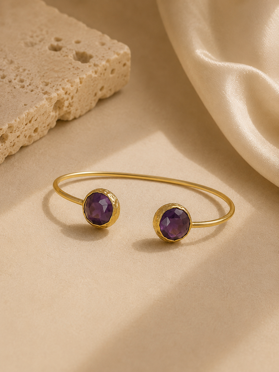 Brazalete Doble Amatista