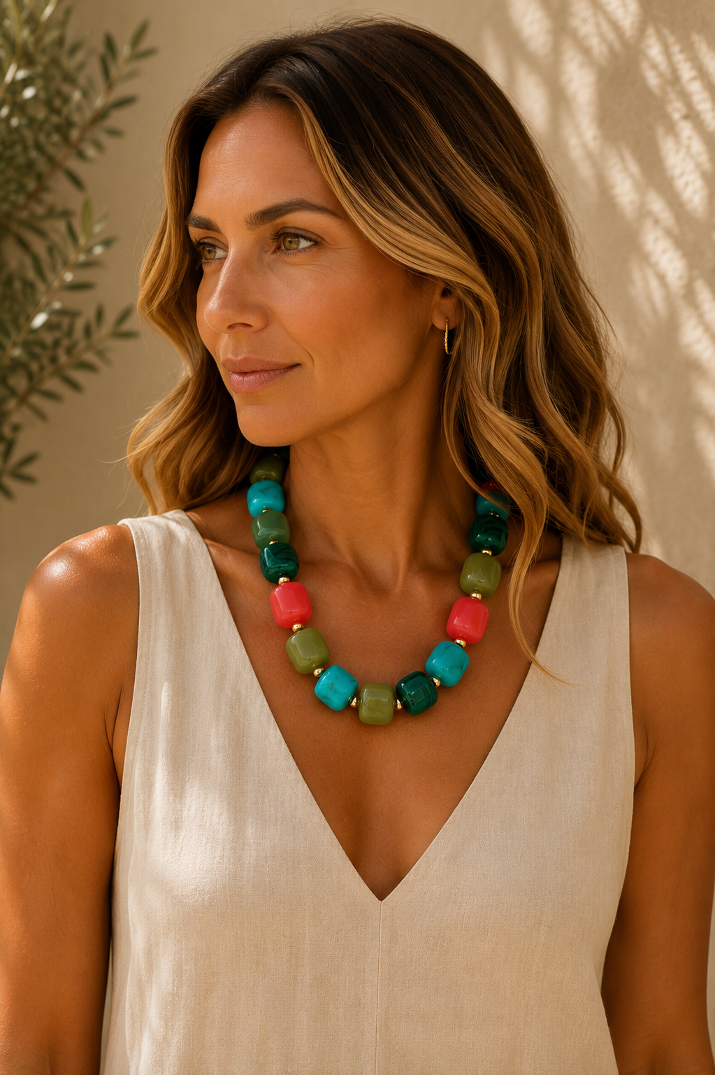 Collar Bosque de Sienna. Multicolor 2.