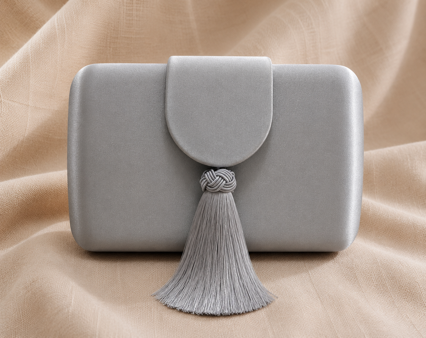 Bolso Fiorella. Gris Plata.