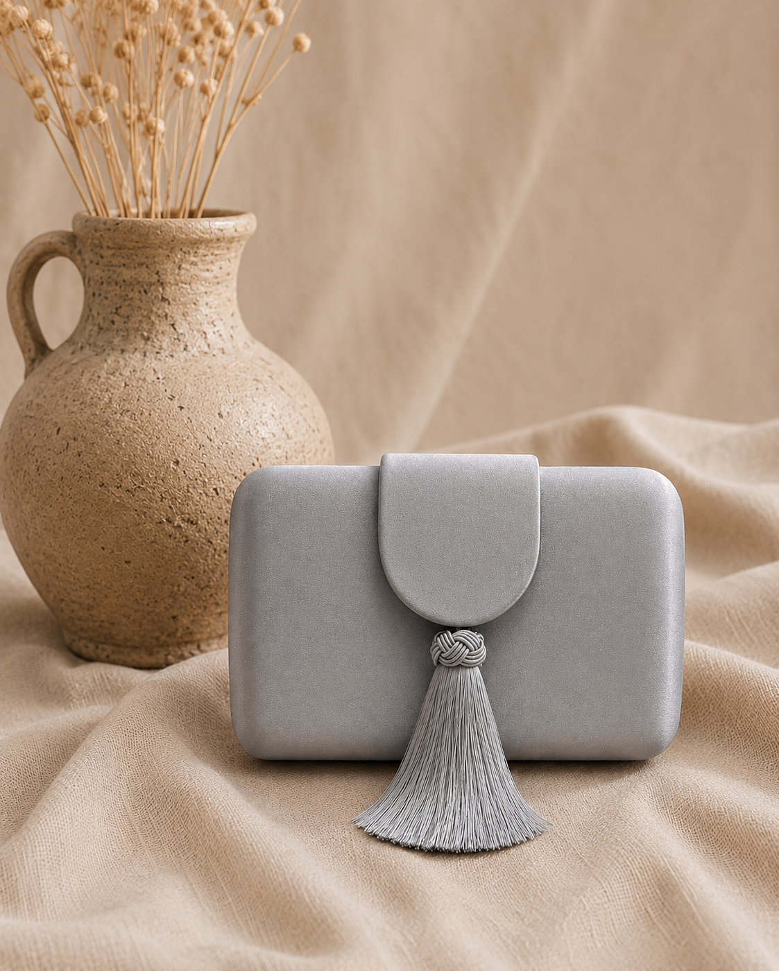 Bolso Fiorella. Gris Plata.