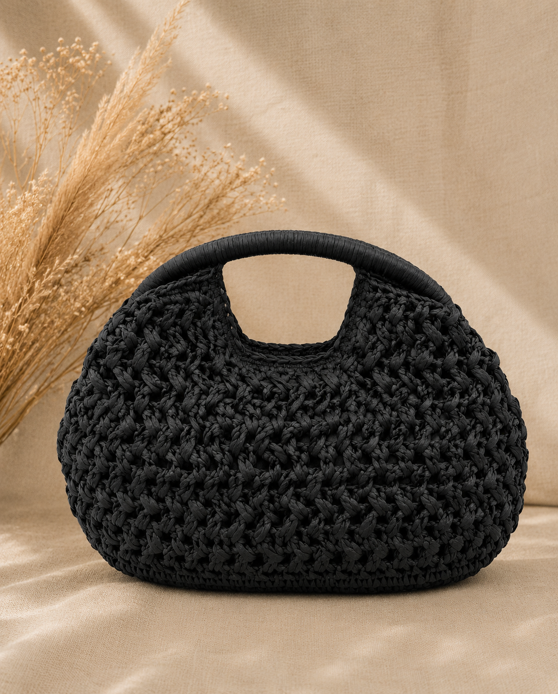 Bolso Zinnia. Negro.
