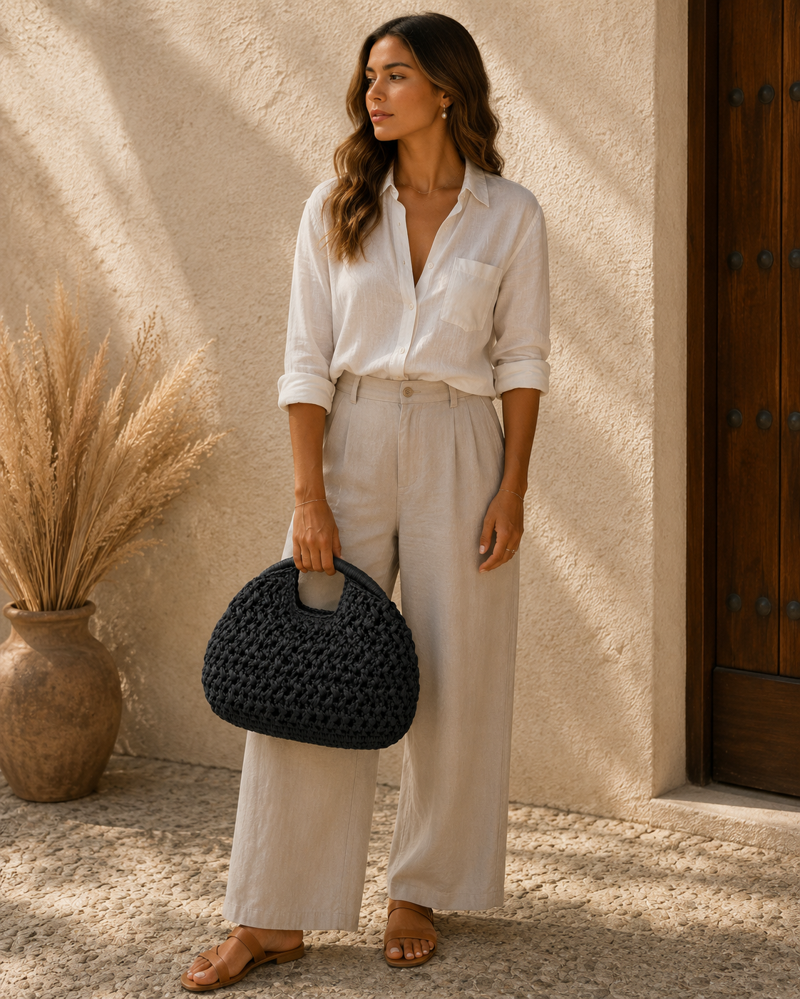 Bolso Zinnia. Negro.