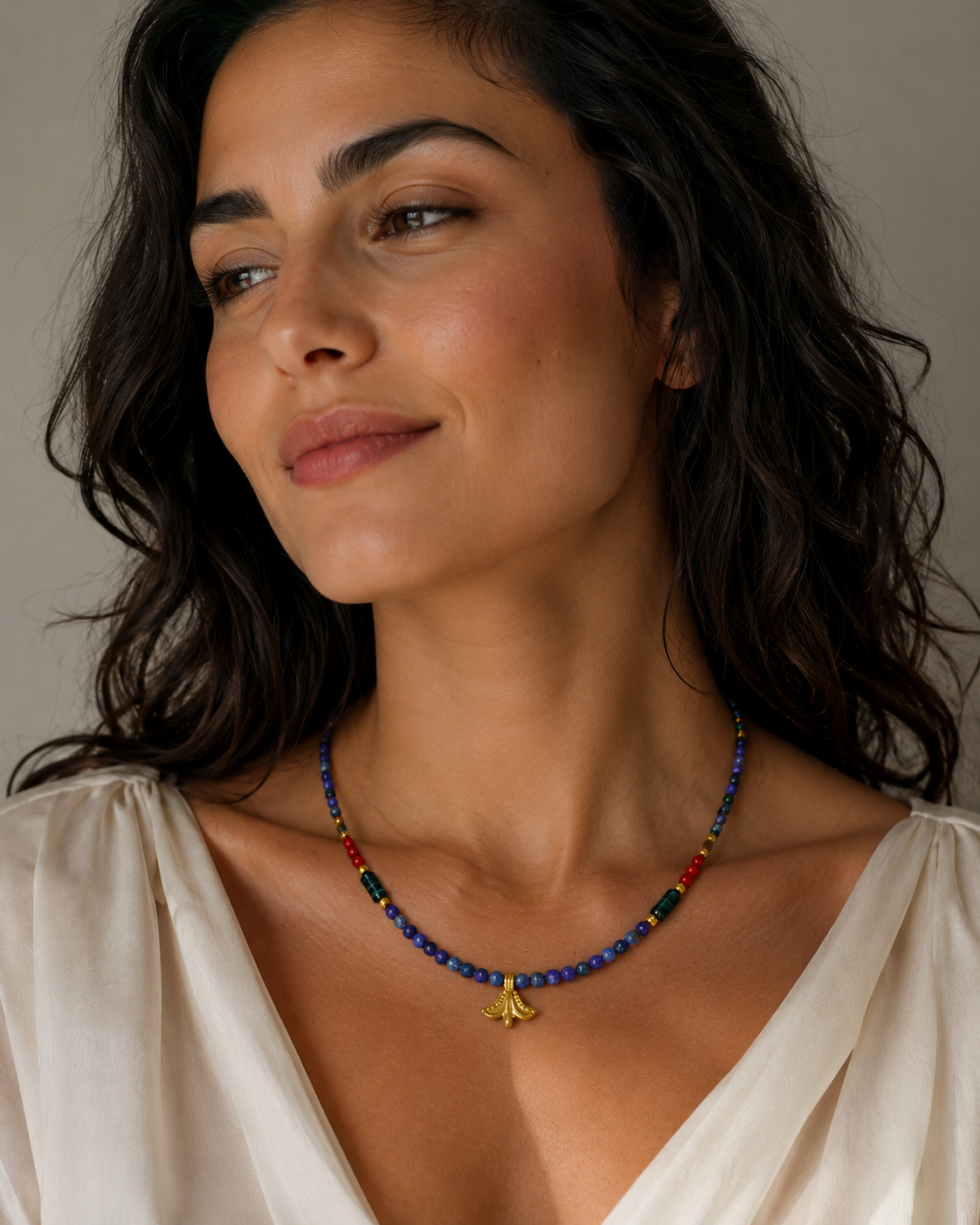 Collar Flor de Loto.