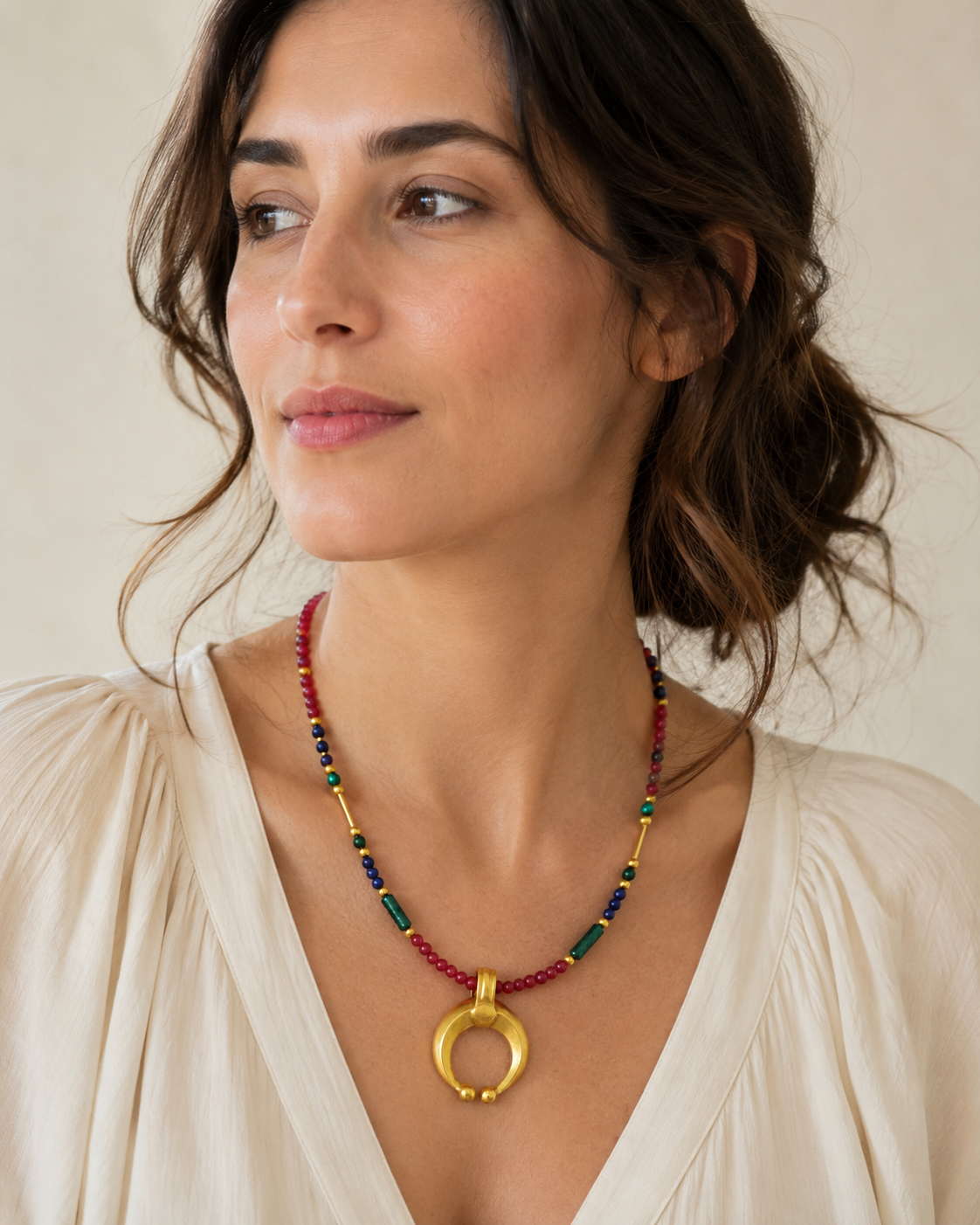 Collar Lúnula Grande.