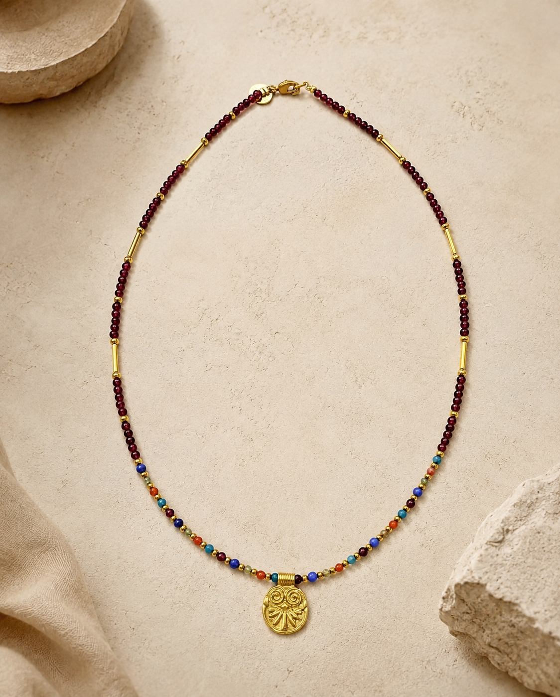 Collar Palmeta.