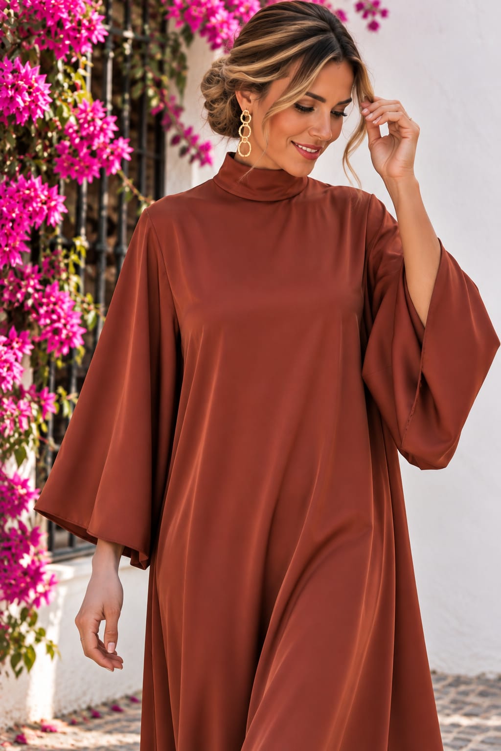 Vestido Saoko. Teja.