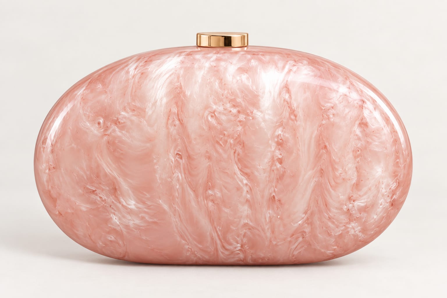 Clutch Arlet. Rosa Nácar.