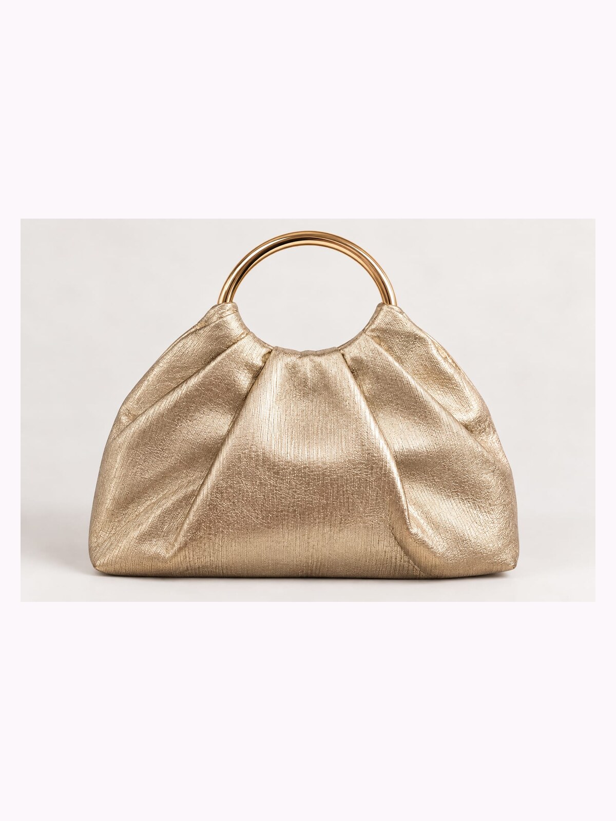 Bolso Ofelia. Dorado Champán.
