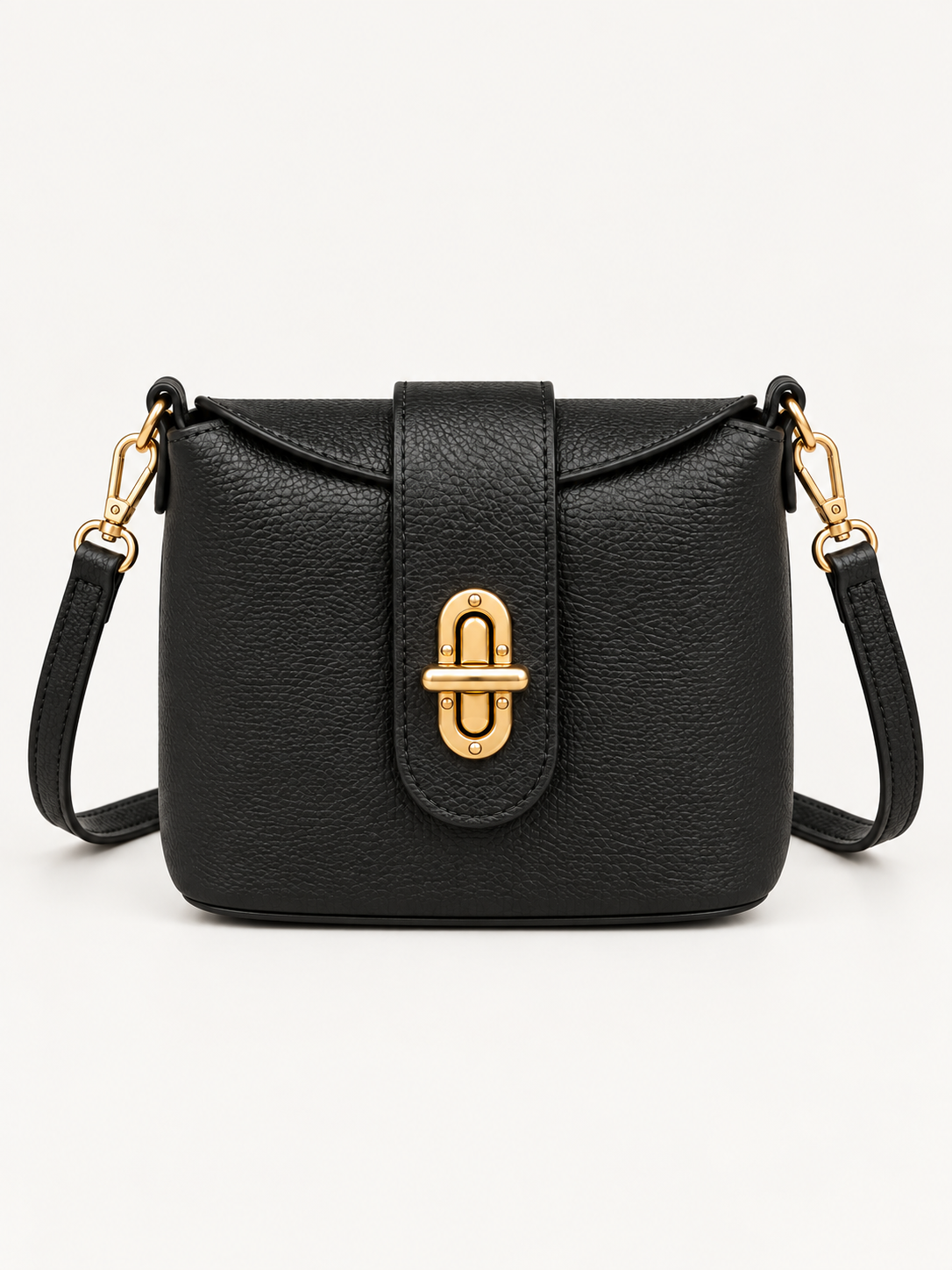 Bolso Bandolera Elvira. Negro.